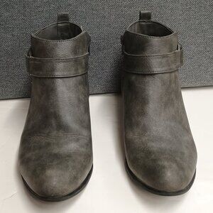 Tilly Faux Suede Ankle Booties